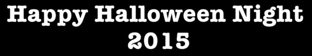 Halloween Night 2015